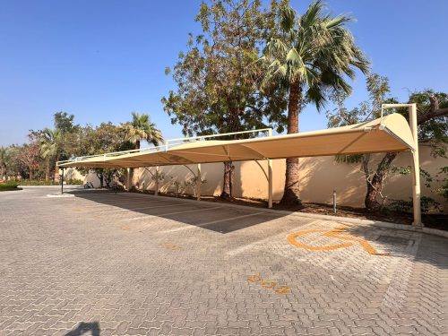 Top Support Car Parking Shade